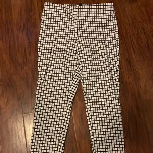 Plaid Ankle Pants😎